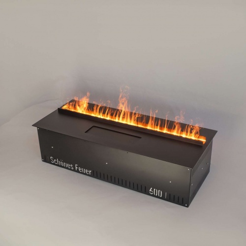 Электроочаг Schönes Feuer 3D FireLine 600 Pro со стальной крышкой в Сургуте