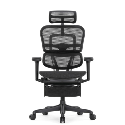 Ортопедическое кресло Falto Ergohuman 2 Ultra Footrest Черное