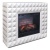 Каминокомплект Royal Flame Diamond (бьянко белый)+Vision 23 EF LED 3D FX в Сургуте