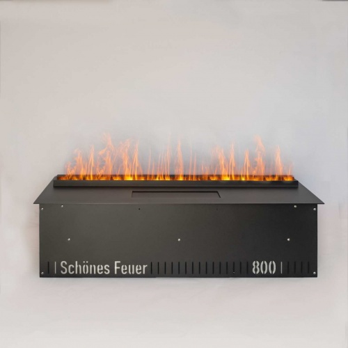 Электроочаг Schönes Feuer 3D FireLine 800 Pro со стальной крышкой в Сургуте