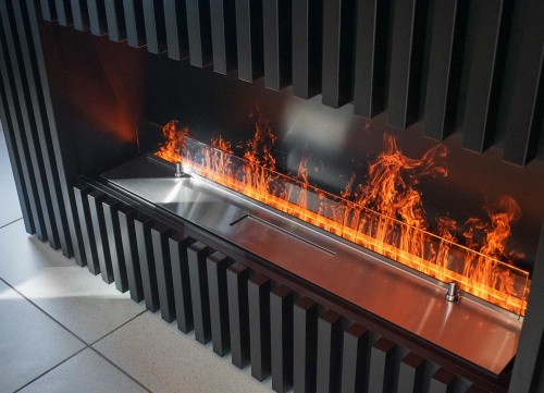 Электроочаг Schönes Feuer 3D FireLine 600 со стальной крышкой в Сургуте