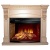 Каминокомплект InterFlame Мюнхен (дуб)+Panoramic 33 Quartz в Сургуте