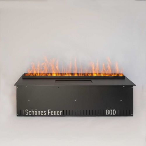 Электроочаг Schönes Feuer 3D FireLine 800 со стальной крышкой в Сургуте